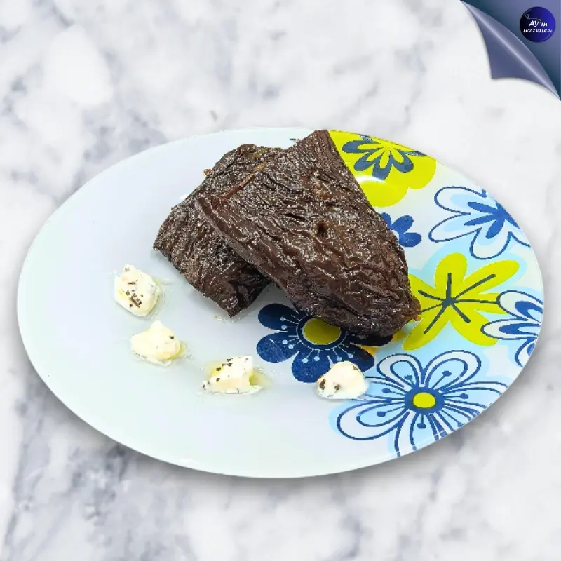 Zeytinyağlı Kuru Patlıcan Dolma 2